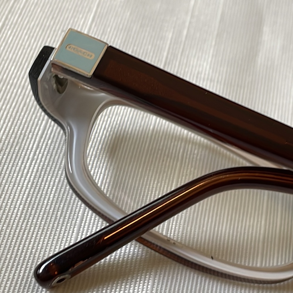 Coach Maple Brown Signature Pattern Frames Rx Gla… - image 8
